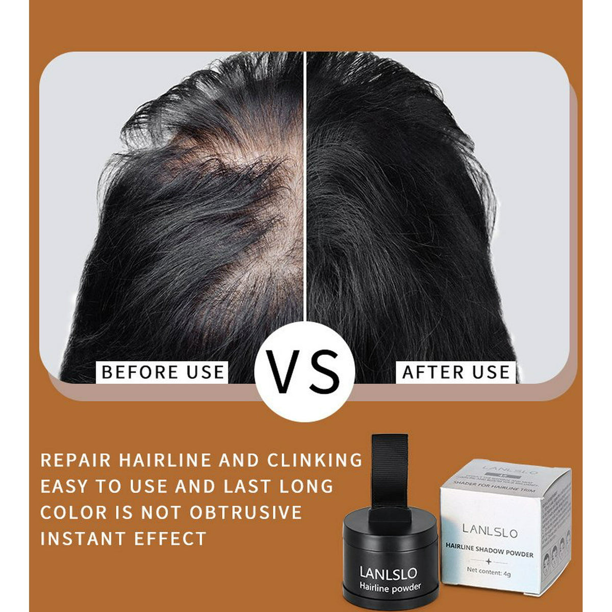 Poudre naturelle pour cheveux