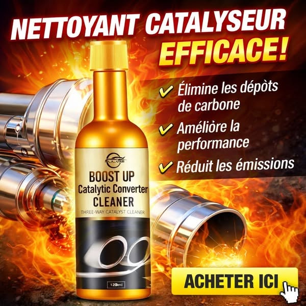 L'économiseur de Carburant Boost Up- Nettoyant pour catalyseur