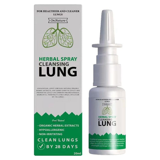 Protégez Votre Santé Avec Notre Spray Nettoyant Pulmonaire Naturel !